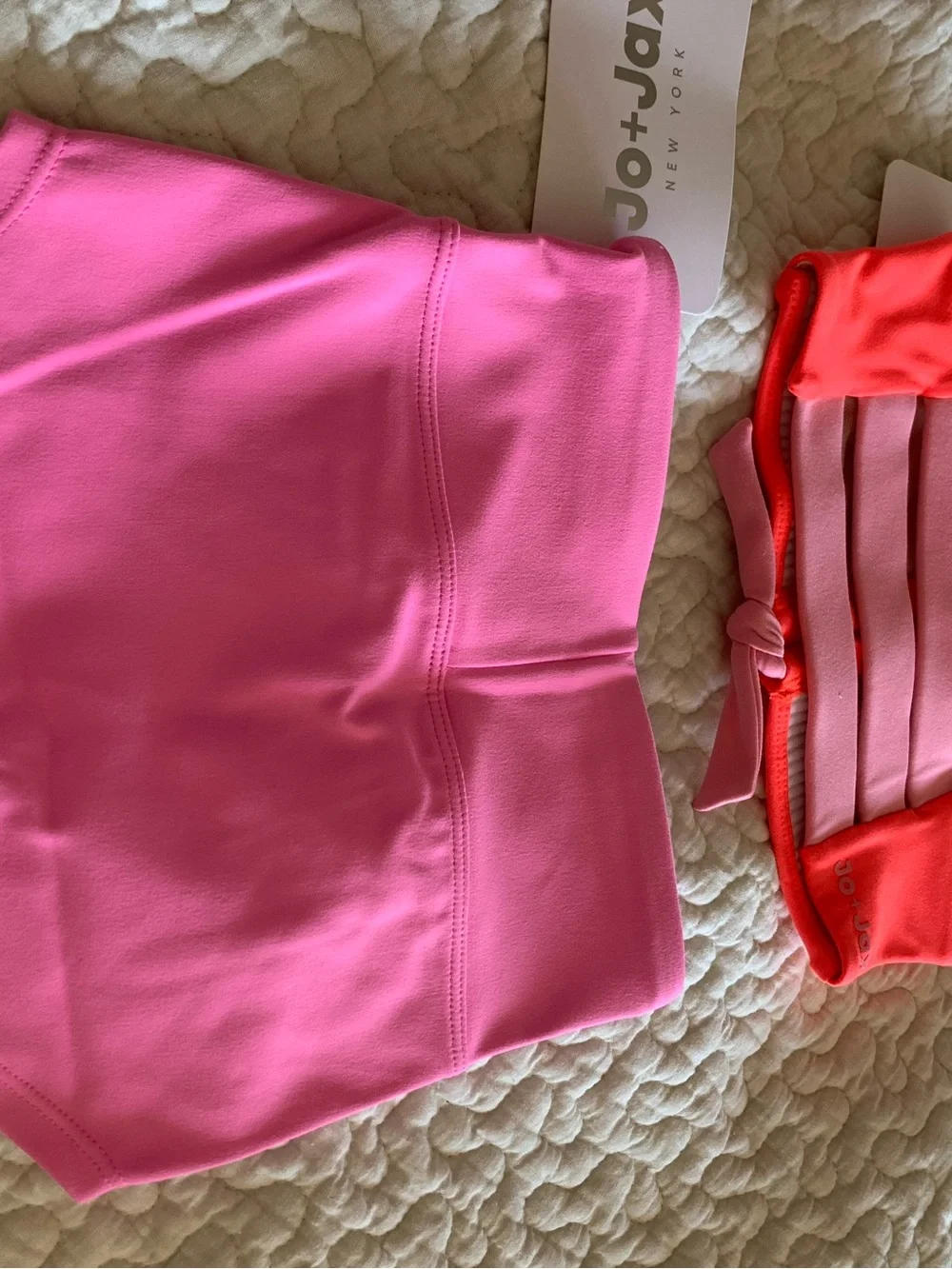 Jo + Jax Love me knot top set youth small NWT